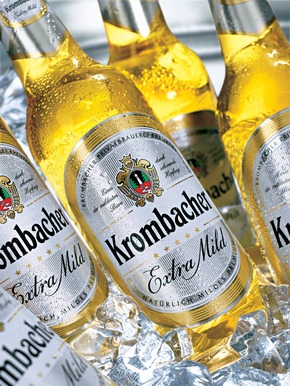 Krombacher Brauerei bereits im dritten Jahr mit einem erfreulichen Zuwachs auf abermaliges Rekordhoch