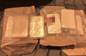 Kreispolizeibehörde Viersen: POL-VIE: Niederkrüchten-Elmpt: Kokain geschmuggelt - Autofahrer in U-Haft