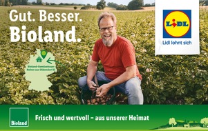 Lidl: Regionalität und Frische im Fokus der aktuellen Bioland-Kampagne von Lidl