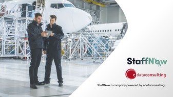 edataconsulting GmbH: Technisches Personal für die Flugzeug-Instandhaltung auf Knopfdruck / edataconsulting präsentiert Personalplattform StaffNow