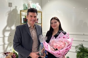 B.C Neumann PR: PM: Blumenladen Rosérie bereichert die Shoppingvielfalt im ALEXA