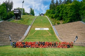 Hoch in der Luft: Beim Petzl F.I.T. Workshop