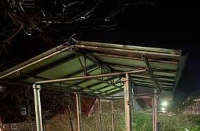 Polizeidirektion Flensburg: POL-FL: Sachbeschädigungen und Brandstiftung in Kappeln - Polizei sucht Zeugen