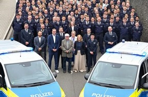 Polizei Bochum: POL-BO: Bereit f&uuml;r den Einsatz: Polizeipr&auml;sidentin begr&uuml;&szlig;t 146 neue Kolleginnen und Kollegen