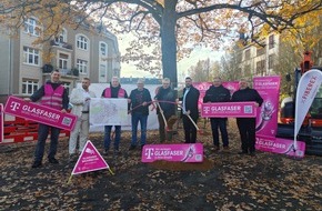 Deutsche Telekom AG: Spatenstich: Telekom startet Glasfaserausbau in der Limburger Innenstadt
