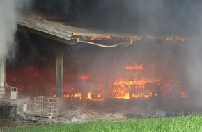 Kreisfeuerwehrverband Calw e.V.: KFV-CW: Maschinenhalle im Vollbrand

Keine Verletzten - 300.000 Euro Sachschaden