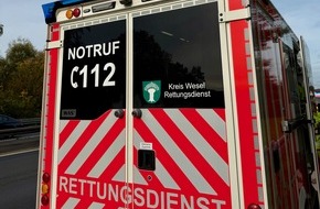 Freiwillige Feuerwehr H&uuml;nxe: FW H&uuml;nxe: Medizinischer Notfall auf dem Rastplatz H&uuml;nxe Ost
