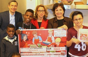 Stiftung Mittagskinder: Mittagskinder kochen mit den "Alster-Detektiven"