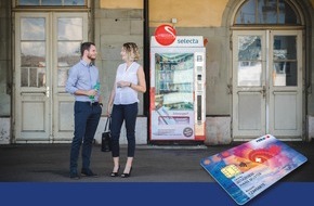 Schweizer Reisekasse (Reka) Genossenschaft: Nouveau : Paiement avec la Reka-Card aux distributeurs Selecta