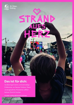 Strand aufs Herz“ – St. Peter-Ording  startet neue Imagekampagne