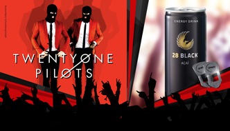 28 BLACK: Konzert ausverkauft? Bei Energy Drink 28 BLACK gibt es noch Tickets! / Dosen öffnen, Deckelcodes sammeln und Tickets für Justin Bieber und Twenty One Pilots gewinnen (FOTO)