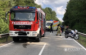 Polizeipräsidium Westpfalz: POL-PPWP: Auffahrunfall unter Motorradfahrern