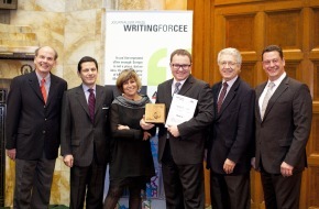 APA-OTS Originaltext-Service GmbH: Journalistenpreis "Writing for CEE 2012" geht an tschechischen Journalisten Martin Ehl - BILD