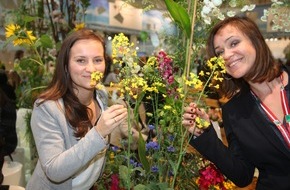 Messe Berlin GmbH: Grüne Woche 2016: Blumenhalle feiert den "Karneval der Blumen".
Frühlingserwachen im Januar mit Abertausenden Blühpflanzen an neuem Standort in Halle 2.2