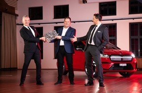 SKODA / AMAG Import AG: SKODA ENYAQ iV è l'"Auto preferita dagli svizzeri 2022"