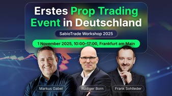 Witzel Capital LTD.: Deutschlands erstes Prop-Trading-Event in Frankfurt