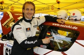 SUZUKI Deutschland GmbH: Tim Lobinger gibt Gas beim Finale des SUZUKI RALLYE CUP