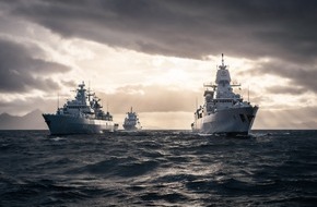 Presse- und Informationszentrum Marine: Maritime Verteidigungsfähigkeit: Erfolgreicher Schießabschnitt der Deutschen Marine am Polarkreis