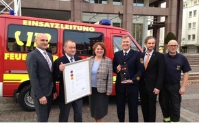 Feuerwehr Dortmund: FW-DO: Institut für Feuerwehr- und Rettungstechnologie /
Feuerwehr Dortmund erhält Auszeichnung bei Innovationswettbewerb