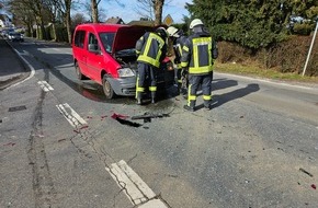 Freiwillige Feuerwehr Breckerfeld: FW-EN: Verkehrsunfall auf Deller Straße