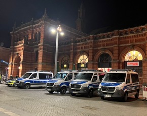 BPOL-HB: Bundespolizei überwacht Bremer Hauptbahnhof: Sondereinsatz gegen Gewaltkriminalität