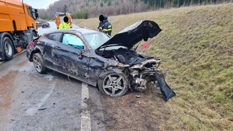 Autobahnpolizeiinspektion: API-TH: Schwerer Verkehrsunfall auf der A 73 bei Suhl