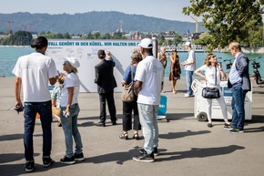 Medienmitteilung: «Littering in Zürich: Bevölkerung und Politik spannen zusammen»