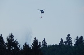 Polizeidirektion Mayen: POL-PDMY: Flächenbrand im Waldgebiet Kesseling