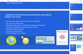 TeamDrive Systems GmbH: SecureOffice: Sichere Datensynchronisation auf mobilen Endgeräten mit direkter Office-Integration