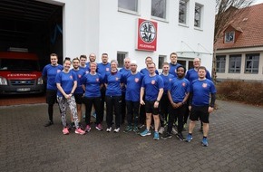 Feuerwehr Kleve: FW-KLE: Feuerwehr Kleve erfolgreich beim Sylvesterlauf