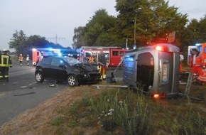 Polizei Aachen: POL-AC: Drei Verletzte nach schwerem Verkehrsunfall