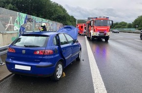 Feuerwehr Schwelm: FW-EN: Verkehrsunfall BAB 1