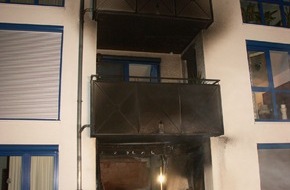 Polizeiinspektion Nienburg / Schaumburg: POL-NI: Zwei Verletzte nach Wohnungsbrand im Mehrparteienhaus -Bilder im Download-