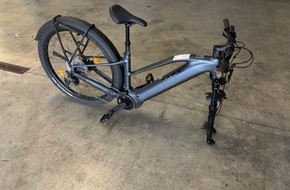 Polizeiinspektion Göttingen: POL-GÖ: (390/2025) Polizei stellt mutmaßlich entwendetes hochwertiges Pedelec sicher - Tatumstände unklar. Ermittler bitten um Hinweise