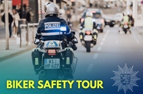 Polizei Homberg: POL-HR: Der Regionale Verkehrsdienst der Polizei in Homberg lädt zur diesjährigen "Biker Safety Tour" ein