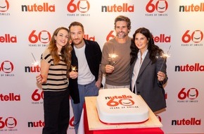 Ferrero MSC GmbH & Co. KG: 60. Geburtstag: nutella und Promis zaubern Gästen ein Lächeln ins Gesicht