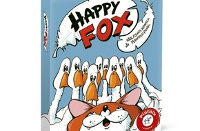 Piatnik: Happy Fox: Gans(z) schön ausgefuchst! Ein tierisch-witziges Pocket-Kartenspiel von Piatnik