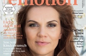 EMOTION Verlag GmbH: Anna Loos: "Bei meinen Freunden habe ich den Spitznamen 'Duracell'"