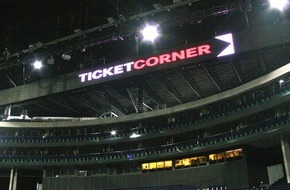 Ticketcorner AG: Partenariat stratégique conclu entre Ticketcorner et le Hallenstadion de Zurich
