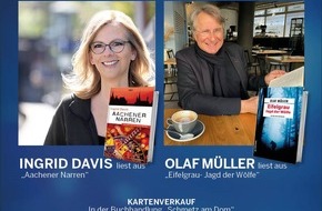 Polizei Aachen: POL-AC: Benefiz-Lesung: Wenn das Polizeipr&auml;sidium zur Krimi-B&uuml;hne wird