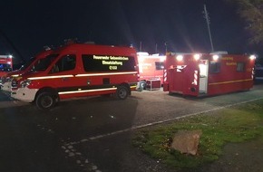 Feuerwehr Gelsenkirchen: FW-GE: Gasaustritt sorgt für stundenlang andauernden Feuerwehreinsatz auf dem Gelände der ehemaligen Bundesgartenschau in Gelsenkirchen-Horst