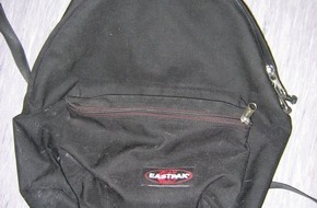 Polizeiinspektion Nienburg / Schaumburg: POL-NI: Ladendieb verliert Rucksack -Bild im Download-