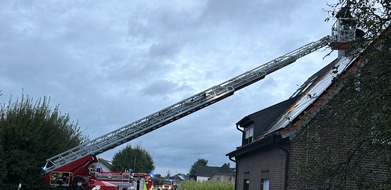 FFW Gemeinde Schwalmtal: FFW Schwalmtal: Aufmerksame Passanten melden Kaminbrand