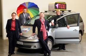 Ford-Werke GmbH: Ford und Jürgen Domian unterstützen "Tuxi - Drive Against Aids"