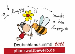 Deutschland summt!-Pflanzwettbewerb: Beste Naturgartenprojekte 2026 ausgezeichnet