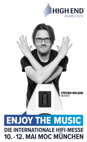 Der britische Ausnahmemusiker Steven Wilson ist Markenbotschafter der HIGH END 2019