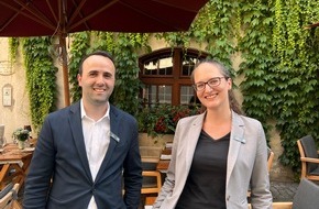 Platzl Hotels: Platzl Hotels München: Verstärkung in der Pfistermühle: Nadja Feinweber unterstützt Ilir Halilaj