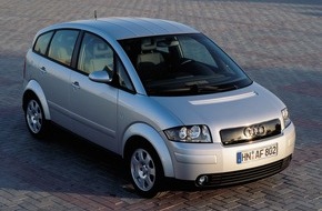 Audi AG: Leser der Auto Zeitung entscheiden: Auto Trophy für den Audi A2