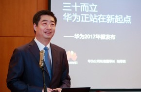 Huawei Technologies Deutschland GmbH: Huawei-Jahresbericht 2017: Solides Wachstum und nachhaltige Qualit&auml;t f&uuml;r Kunden (FOTO)