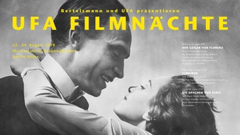 Bertelsmann SE & Co. KGaA: Bertelsmann und UFA laden ein: Stummfilmklassiker und ein restauriertes Meisterwerk bei den UFA Filmnächten in Berlin